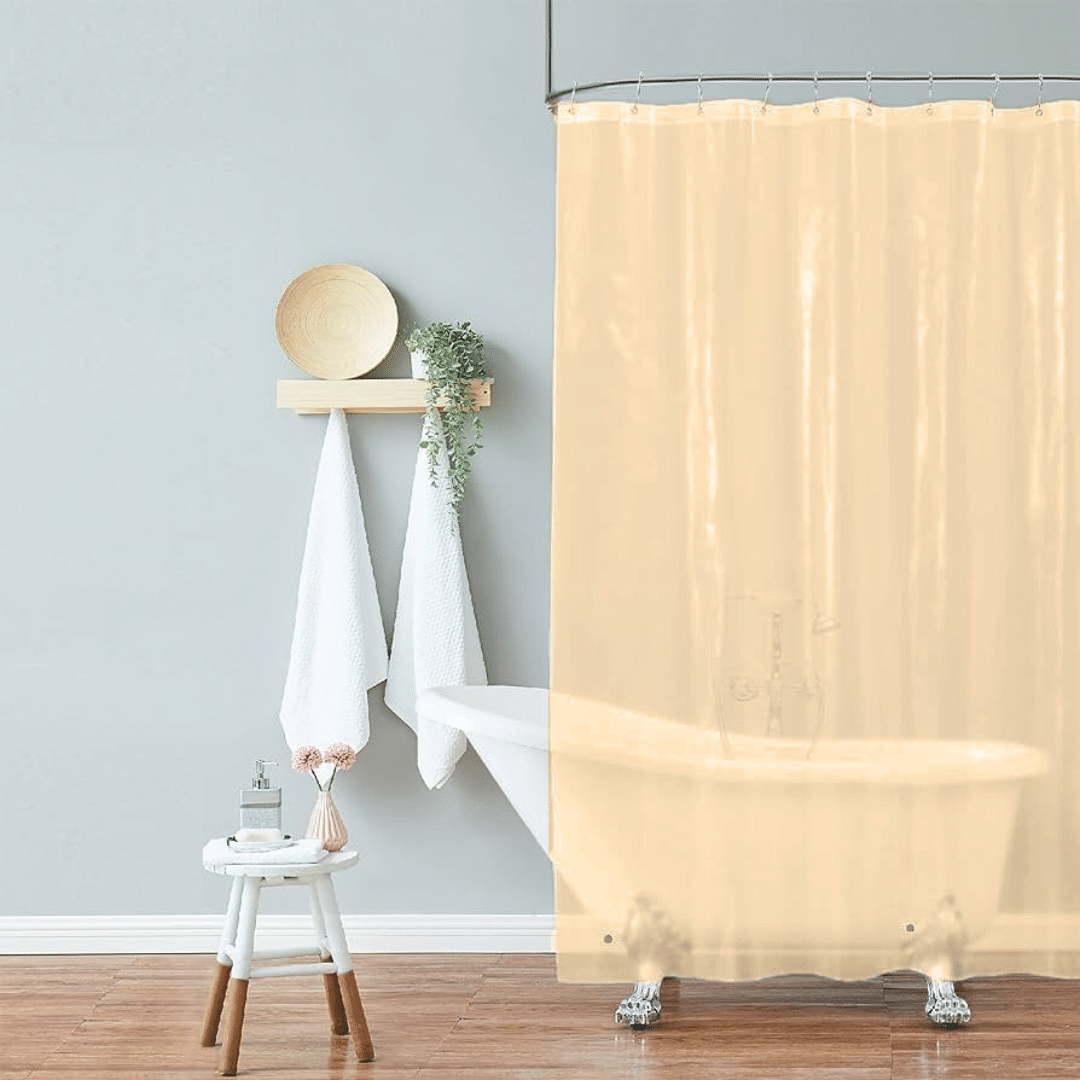 LINER WATERPROOF PLAIN BATHROOM CURTAIN