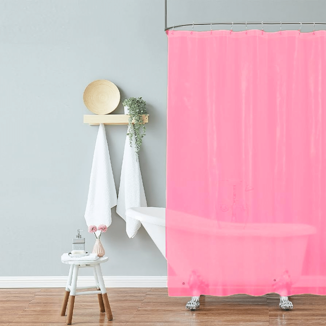 LINER WATERPROOF PLAIN BATHROOM CURTAIN