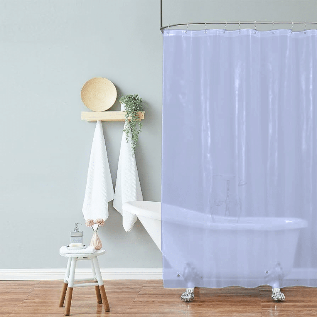 LINER WATERPROOF PLAIN BATHROOM CURTAIN