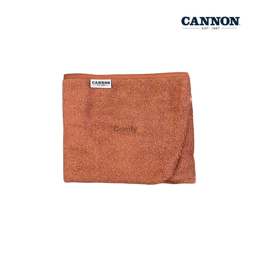 CANNON 100% COTTON HAIR TOWEL COLORFUL