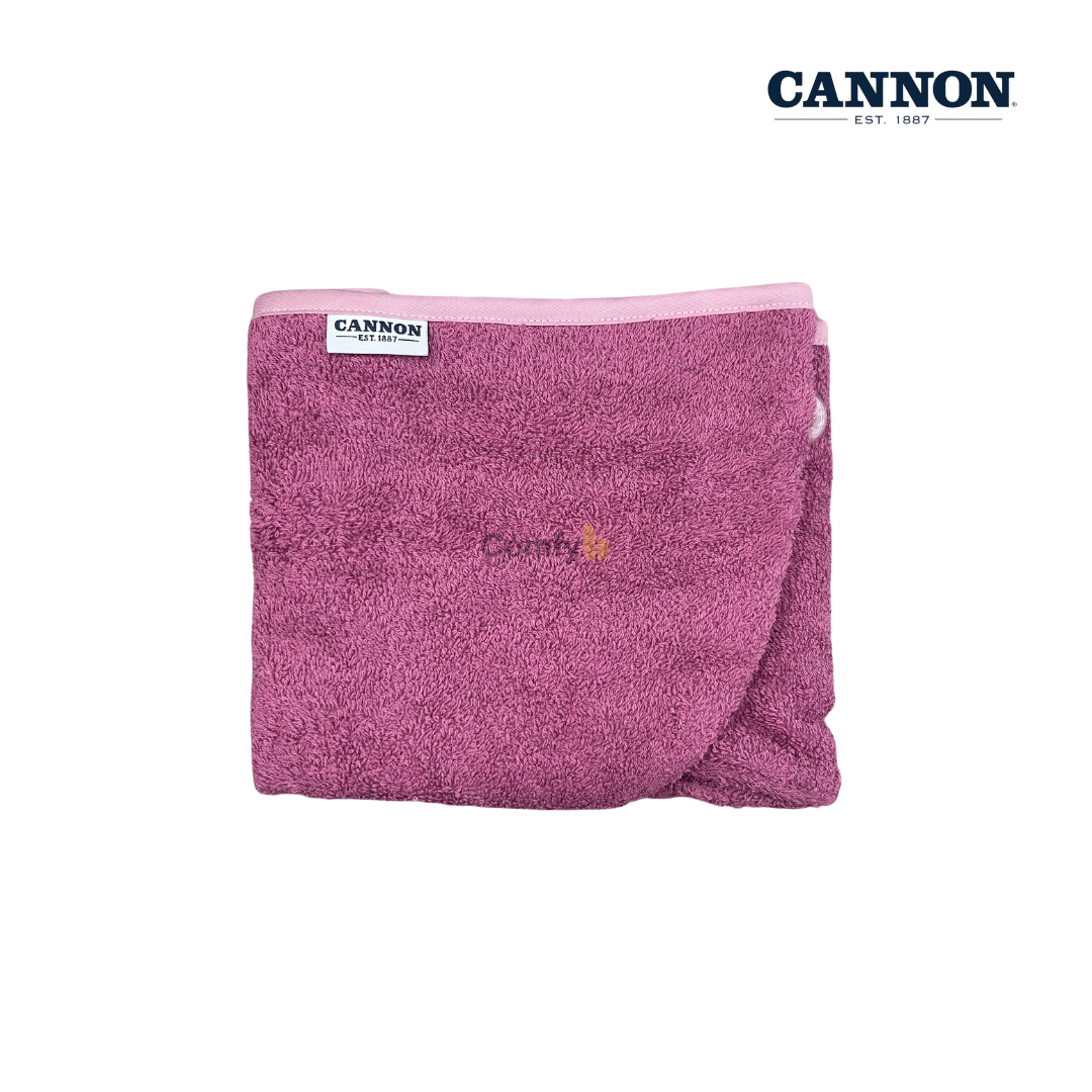 CANNON 100% COTTON HAIR TOWEL COLORFUL