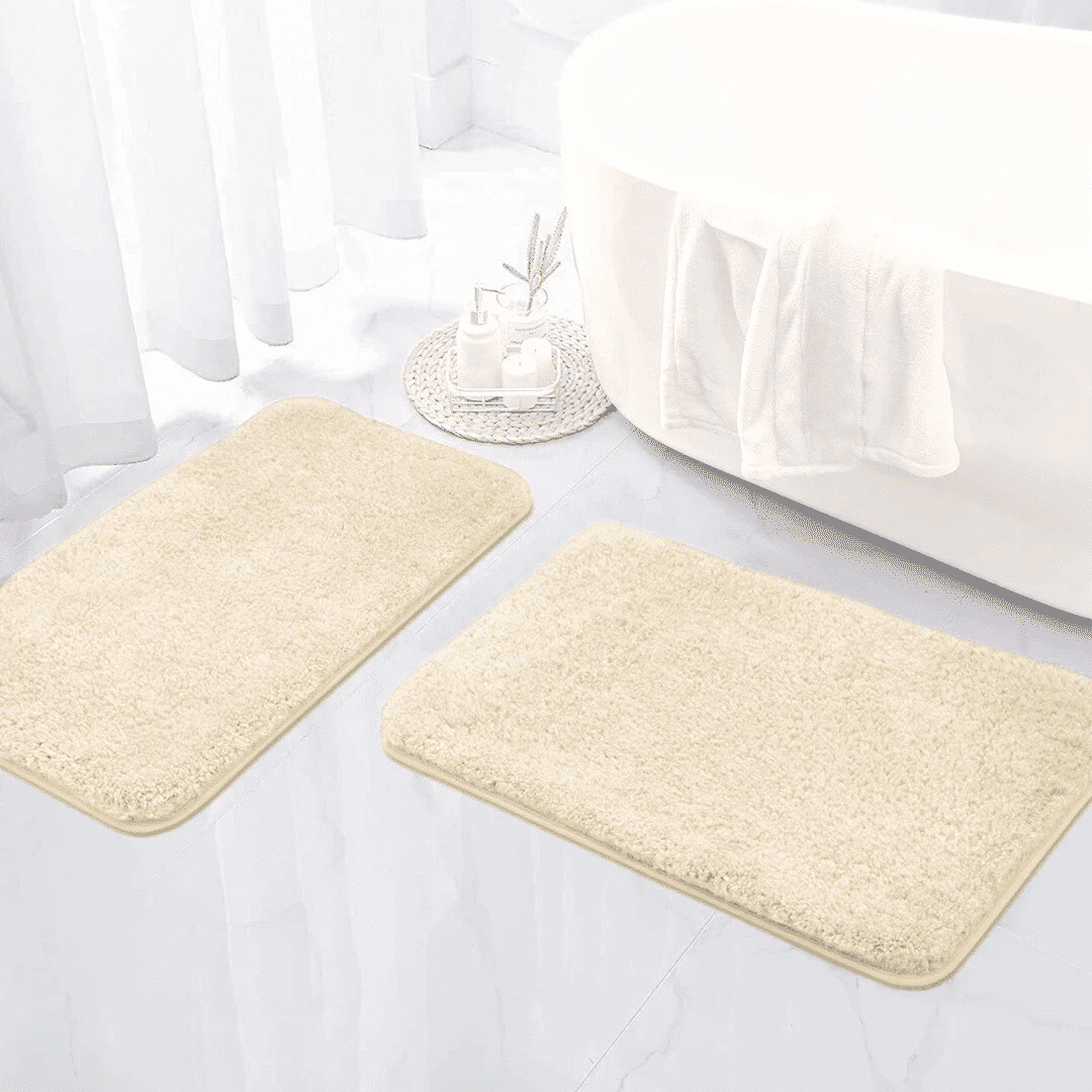 FLUFFY FERETA BATHMAT SET 2 PIECES