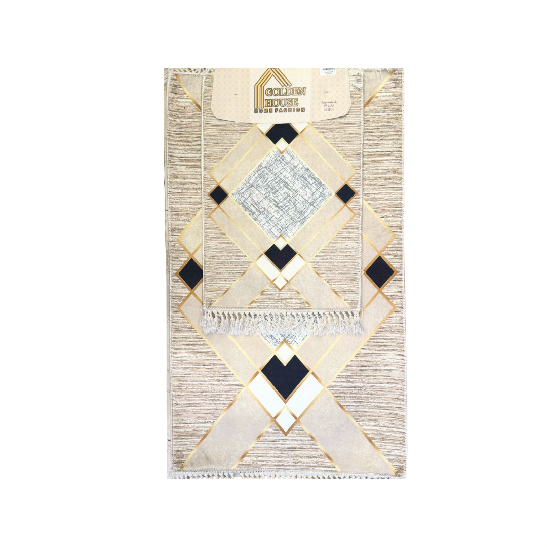 GH PRINTED BATHMAT SET 2-PIECES G11