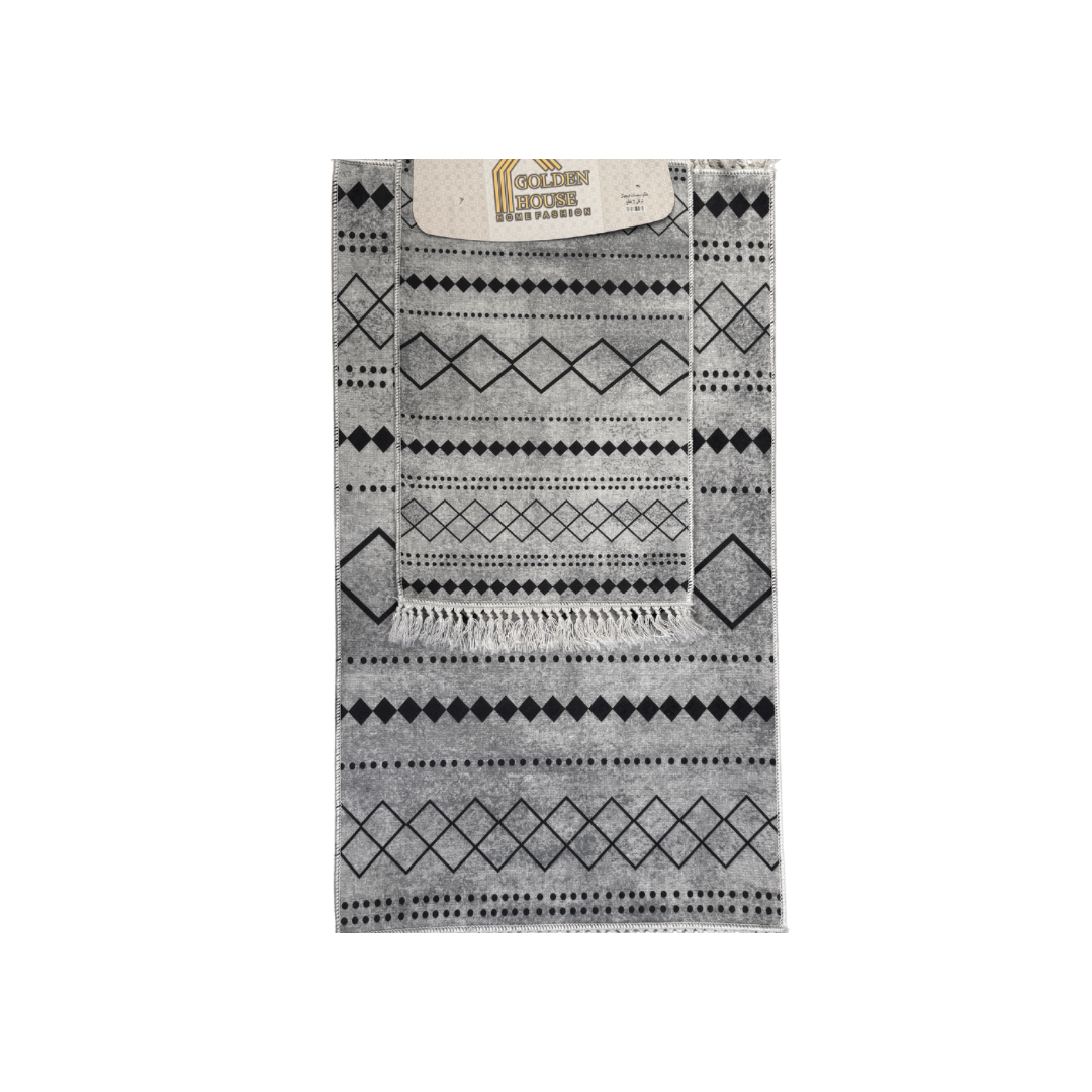 GH PRINTED BATHMAT SET 2-PIECES G3