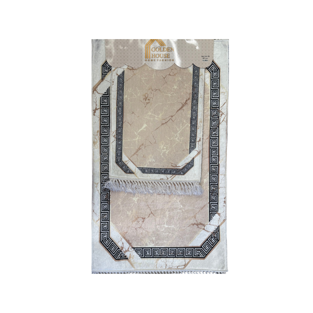 GH PRINTED BATHMAT SET 2-PIECES G4