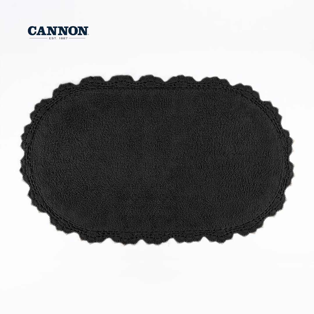 CANNON OVAL 100% COTTON BATHMAT 1 PIECE