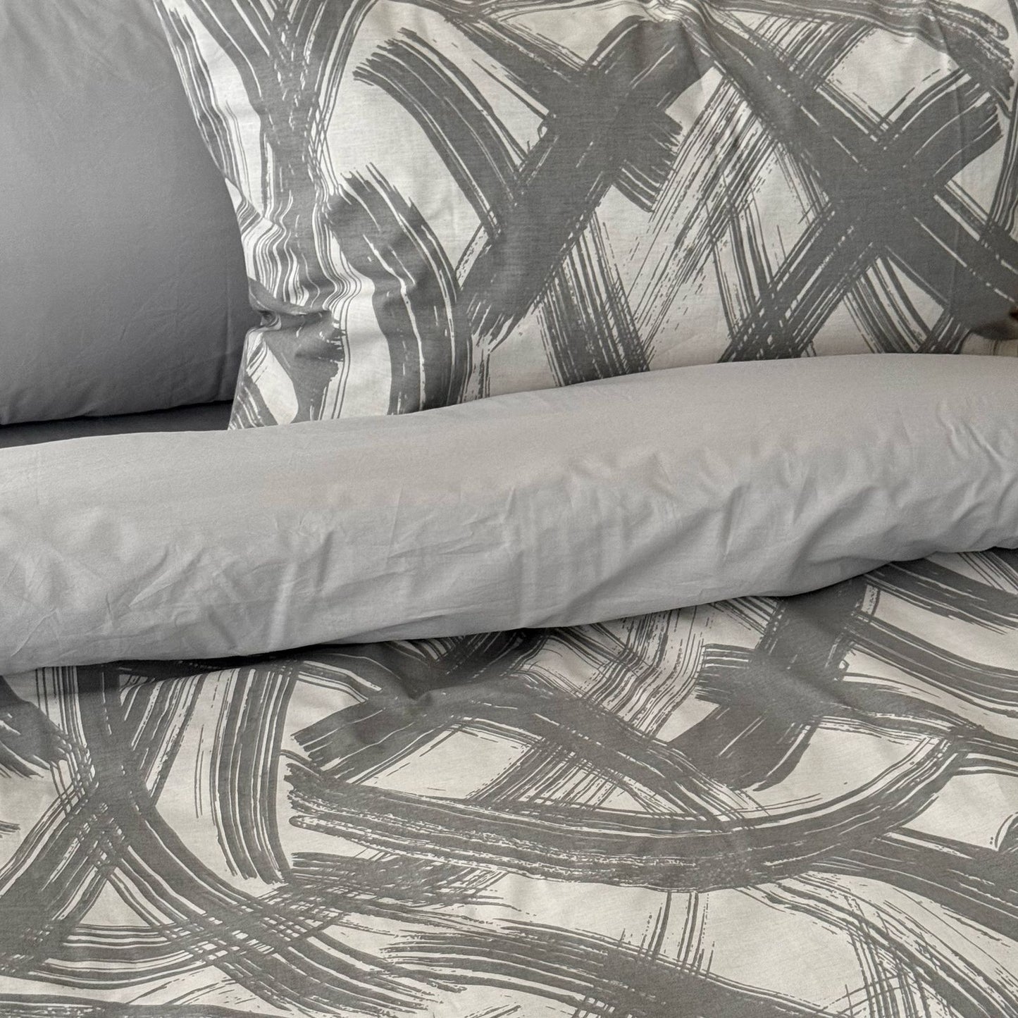 COMFYB 100% COTTON REVERSIBLE BED SET WAVES