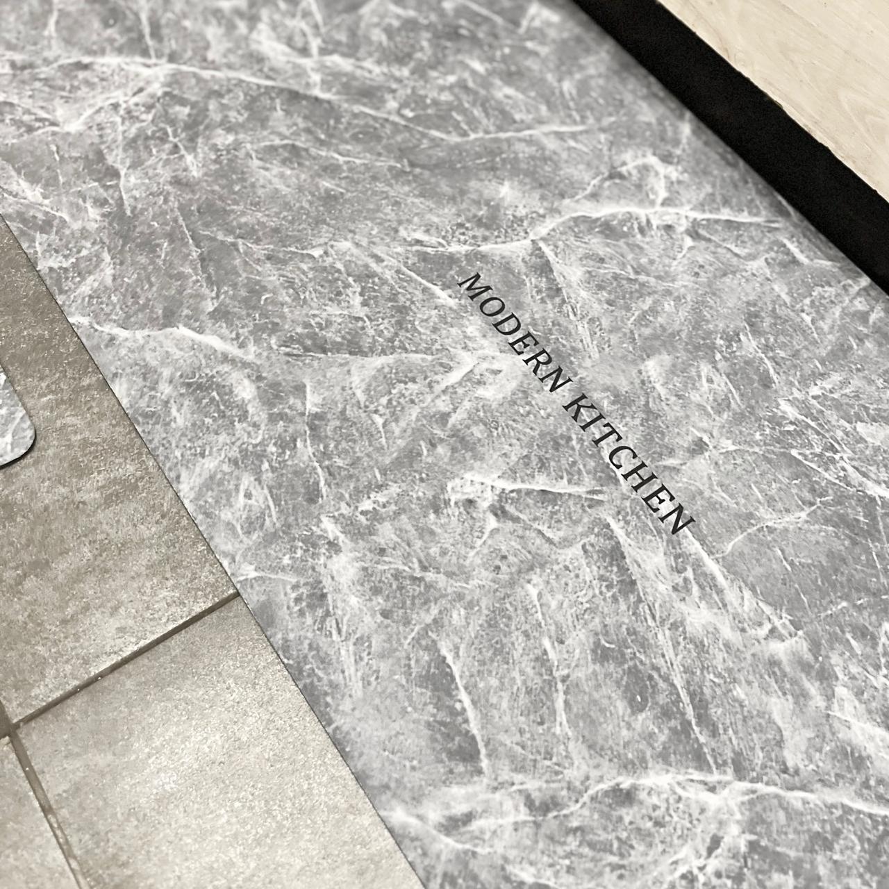 ANTISLIP RUBBER KITCHEN MAT SET 2 PIECE MODERN KITCHEN