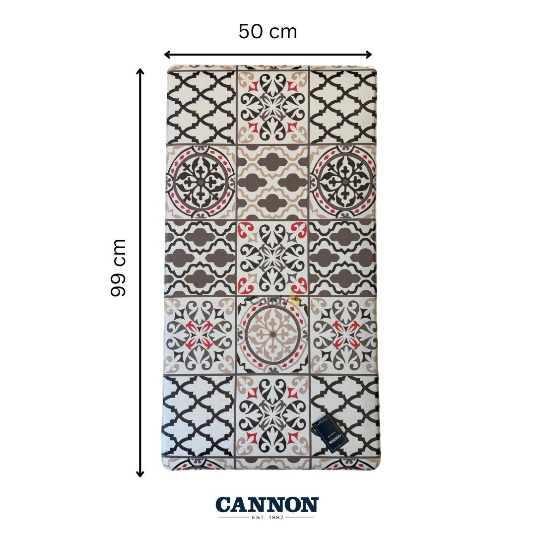 CANNON ANTISLIP PRINTED KITCHEN MAT SPAD