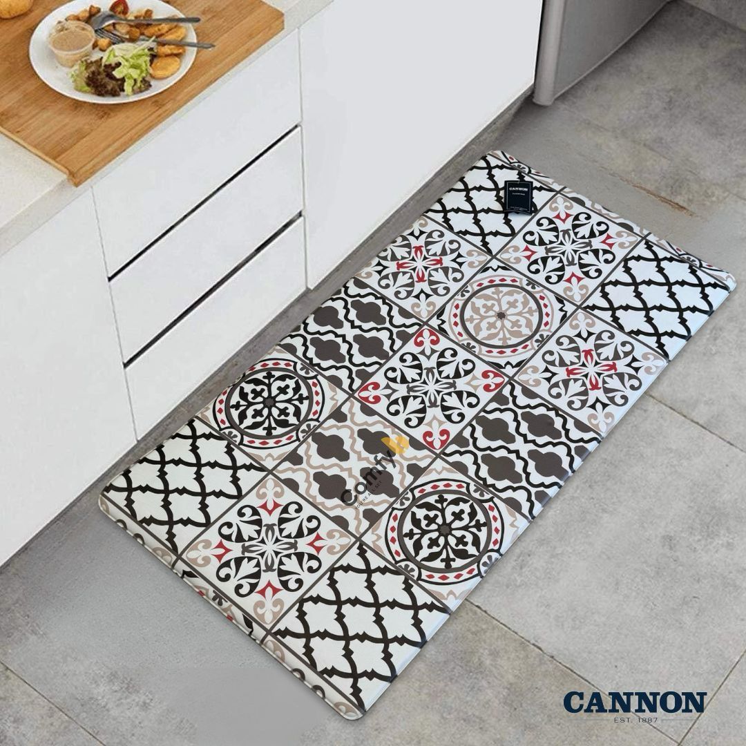 CANNON ANTISLIP PRINTED KITCHEN MAT SPAD