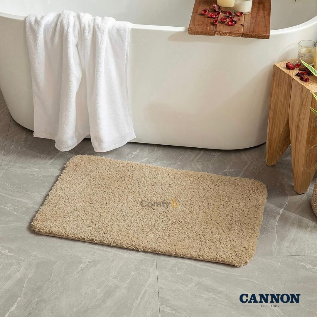 CANNON 100% COTTON SOLID BATHMAT