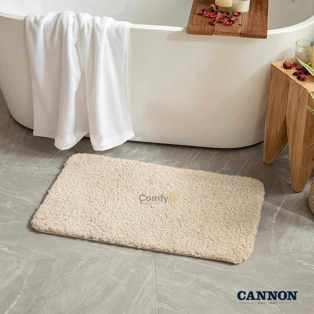 CANNON 100% COTTON SOLID BATHMAT
