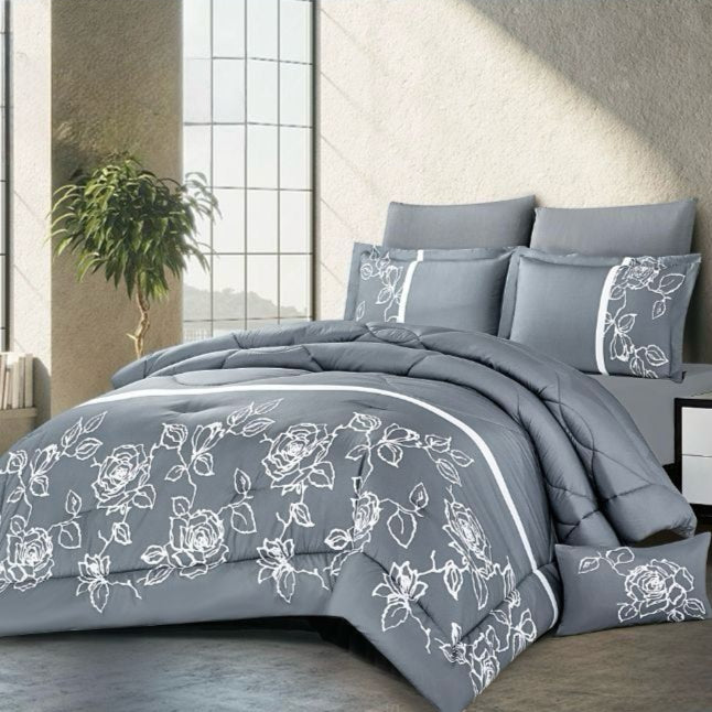 GABORONE COMFORTER SET 7 PIECES