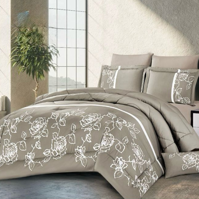 GABORONE COMFORTER SET 7 PIECES
