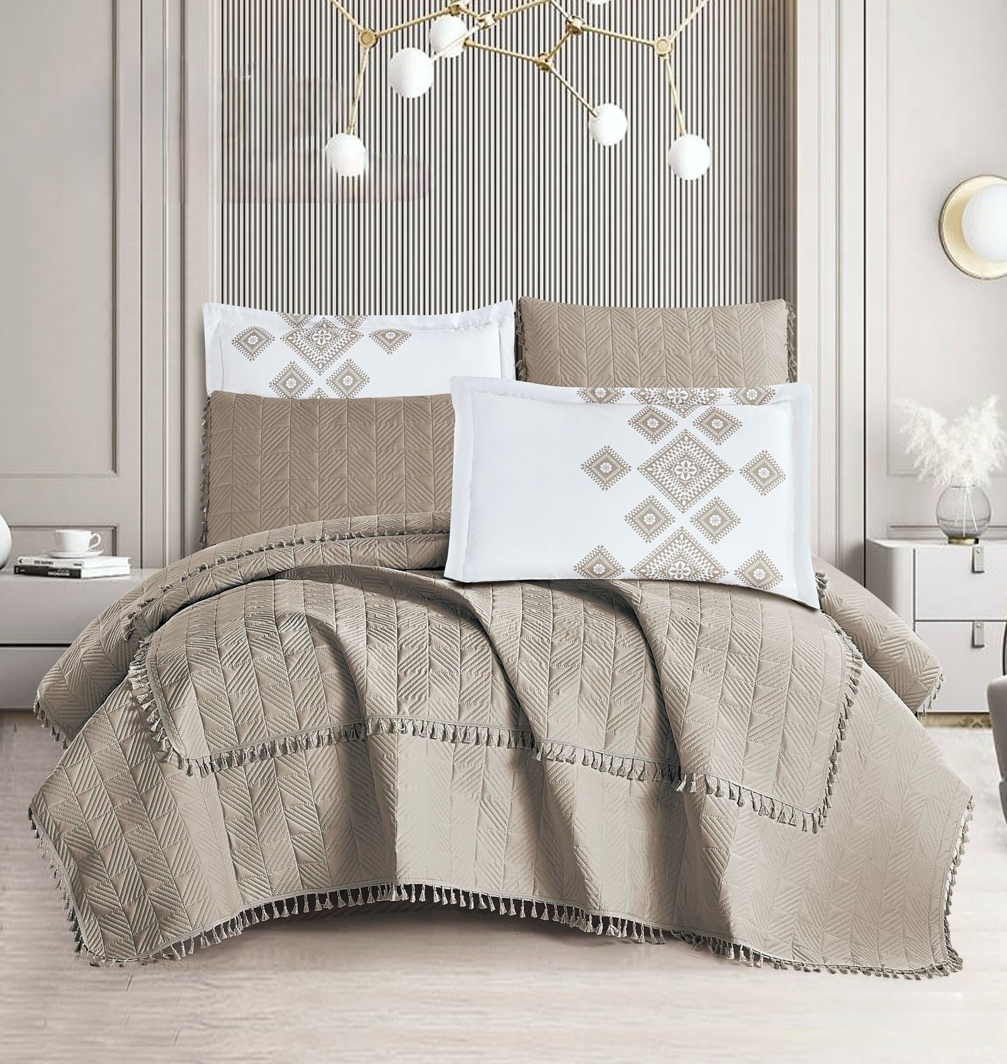FINN BEDSPREAD SET 6 PIECES