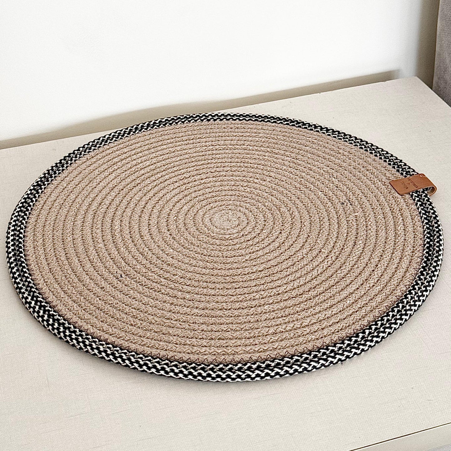 PND WOVEN ROUND SOUSPLAT