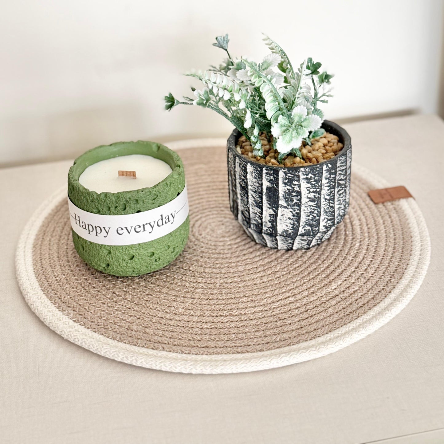 PND WOVEN ROUND SOUSPLAT