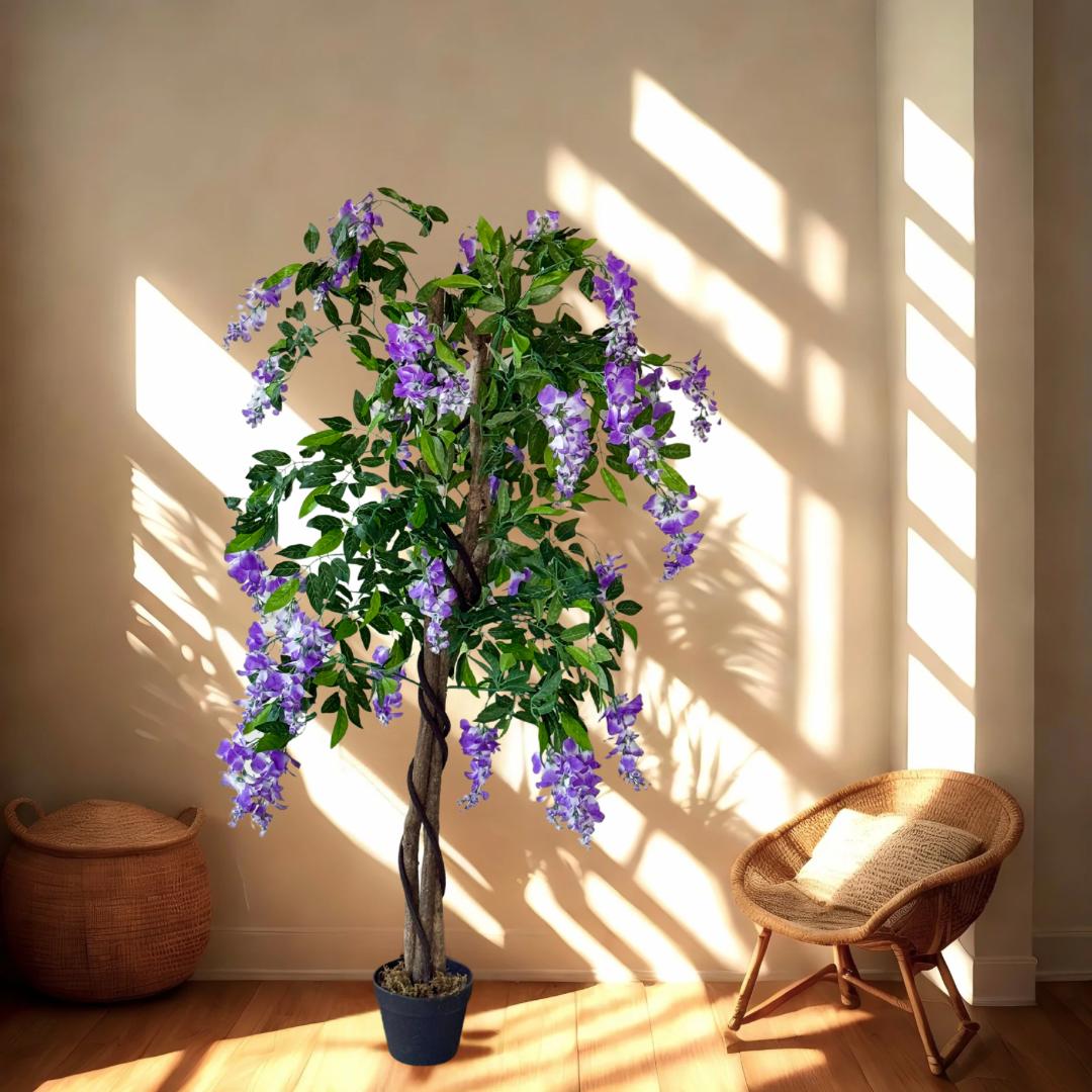 ARTIFICIAL LILAC WISTERIA TREE