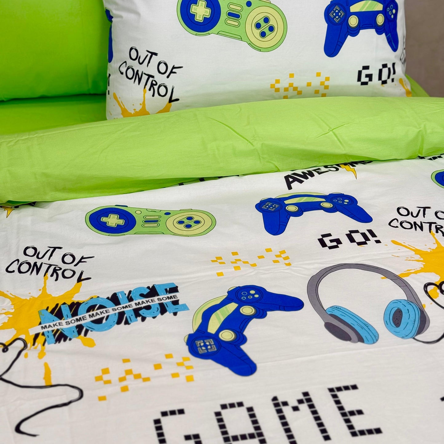COMFYB 100% COTTON PLAYSTATION BED SET