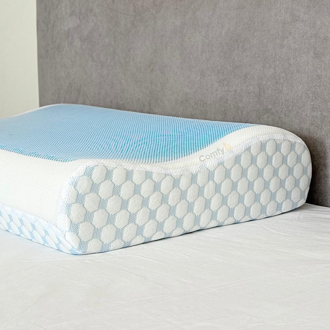 MEMORY FOAM WITH GEL PAD CONTOUR MEDICAL PILLOW