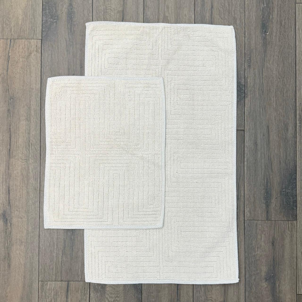 BOUCKLE BATHMAT SET 2 PIECES SQUARE