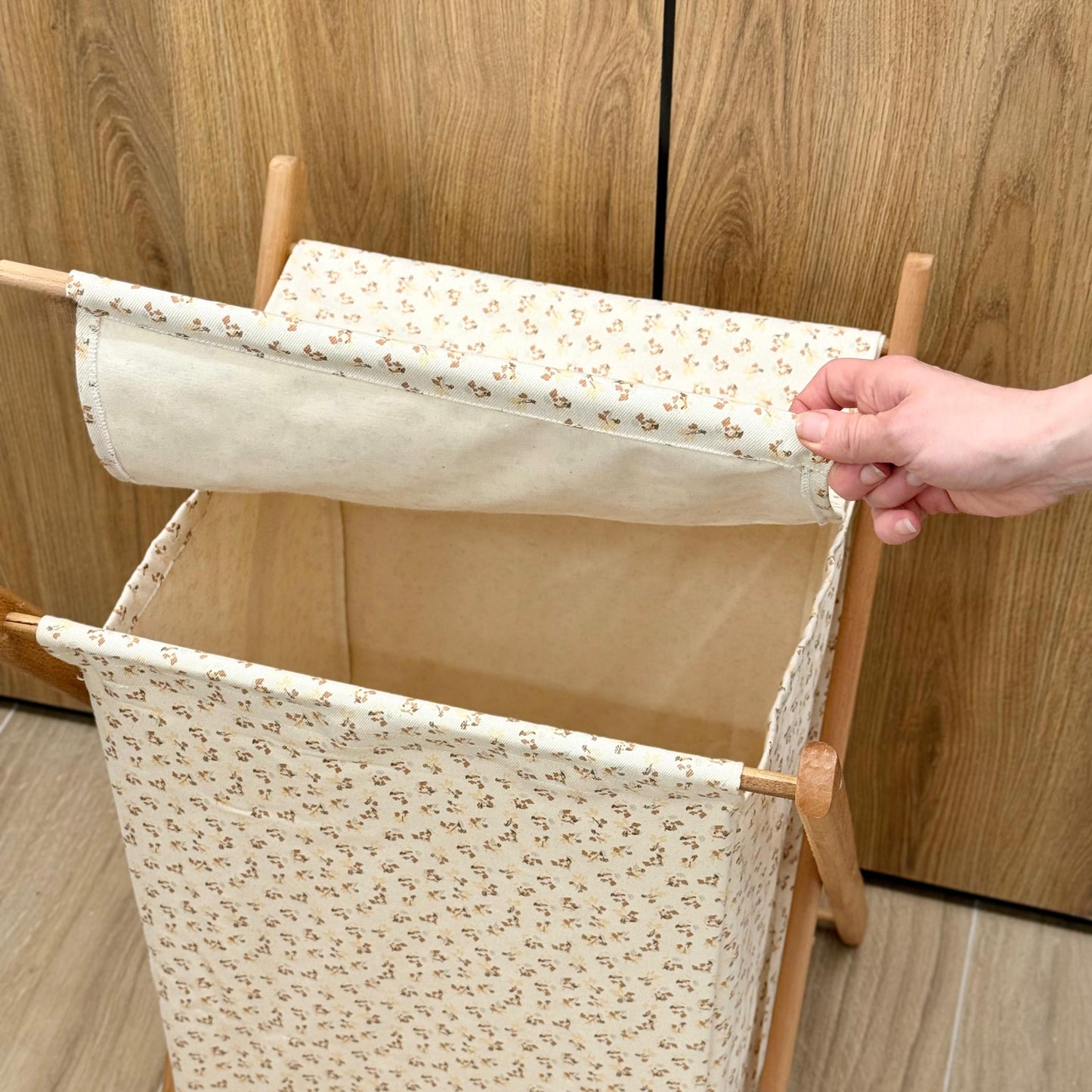 FABRIC STORAGE BASKET