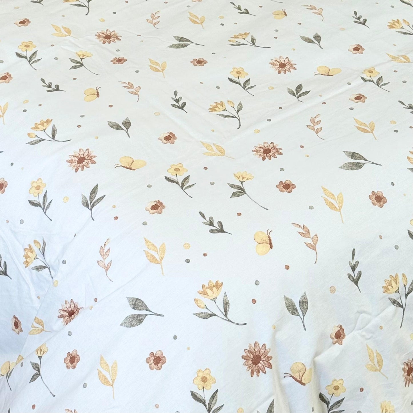 COMFYB 100% COTTON REVERSIBLE BED SET SUNFLOWER