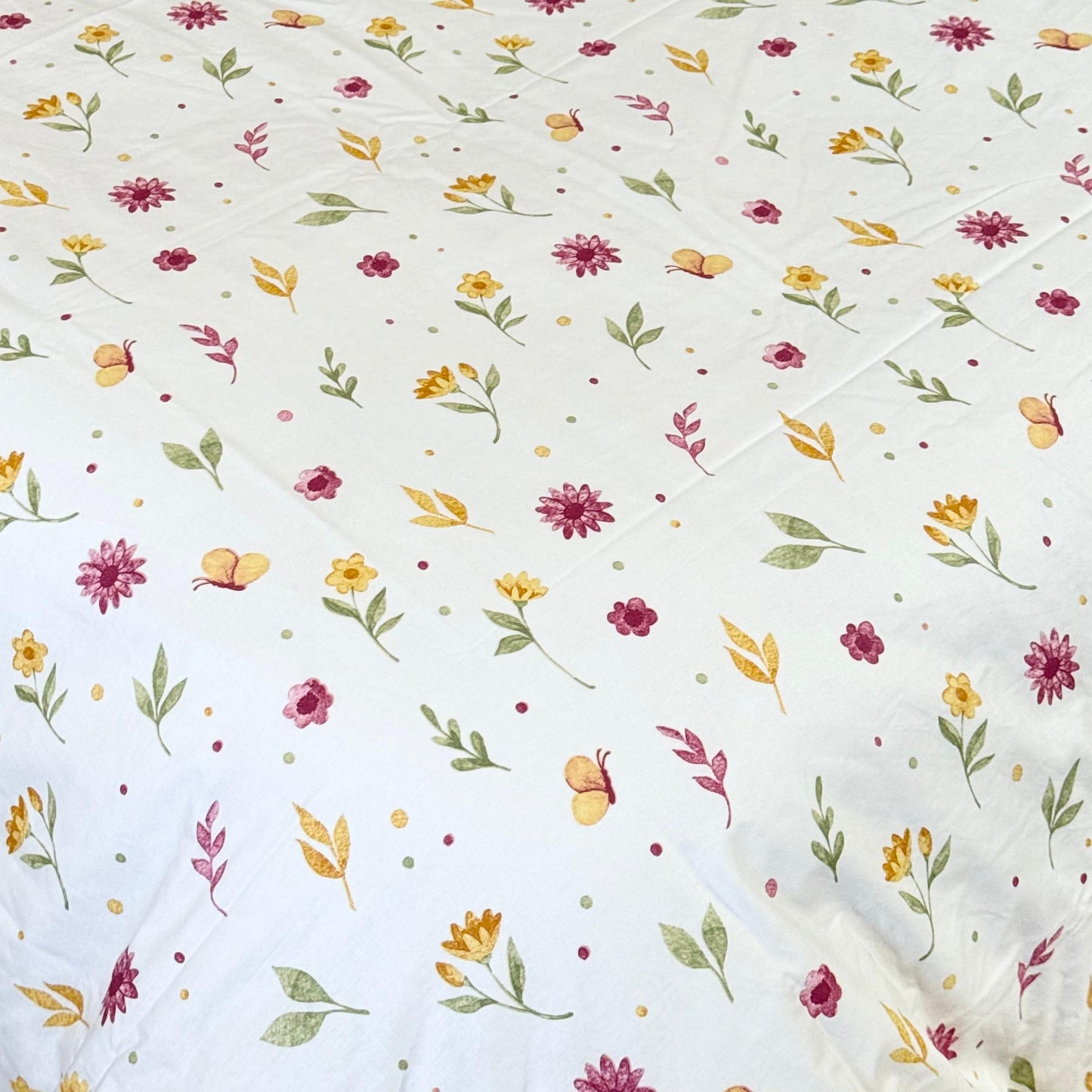 COMFYB 100% COTTON REVERSIBLE BED SET SUNFLOWER
