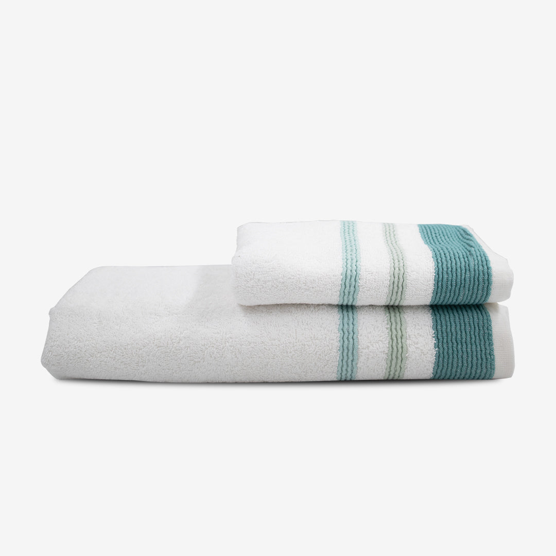 COMFYB 100% COTTON TOWEL SET 2-PIECE