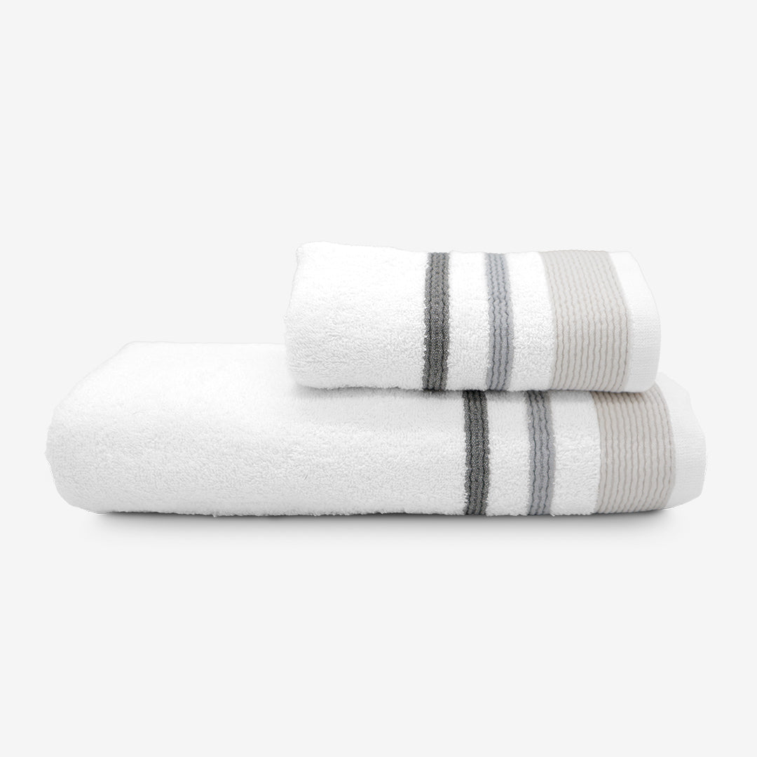 COMFYB 100% COTTON TOWEL SET 2-PIECE