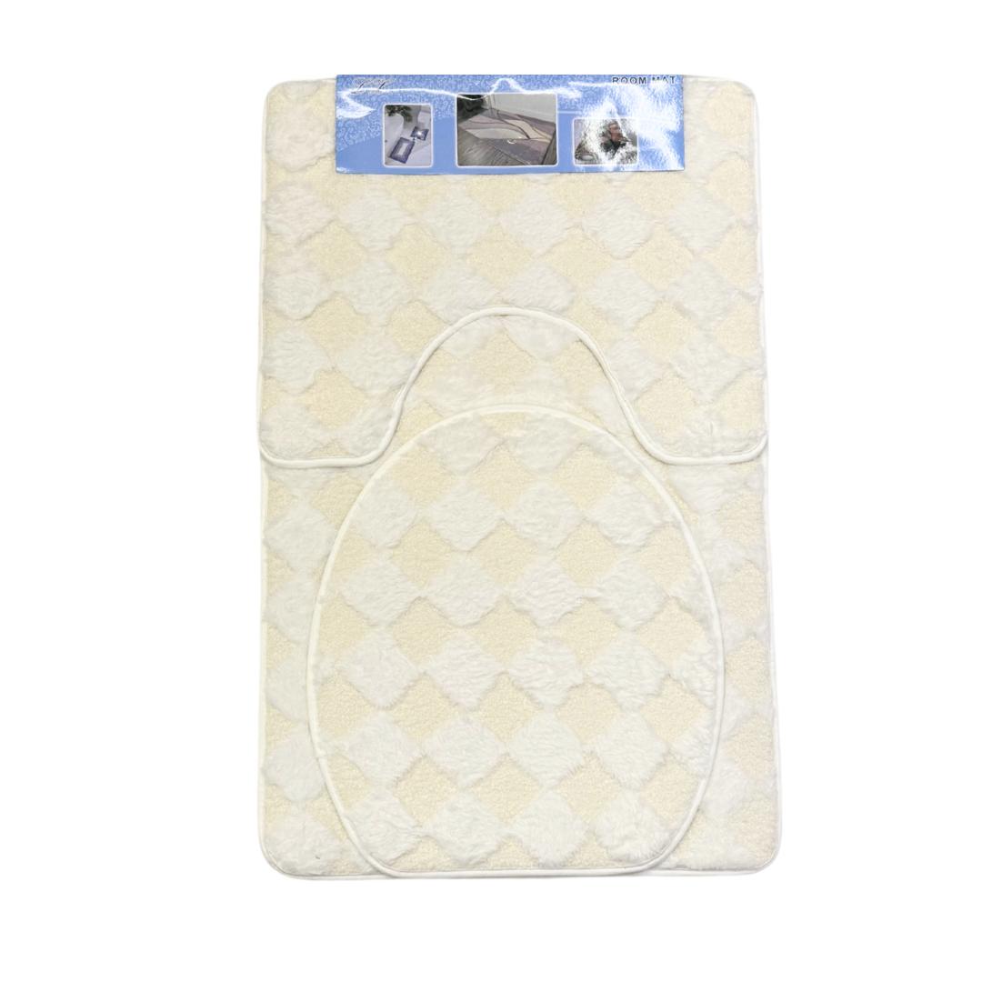 DIAM BATHMAT SET 3-PIECES