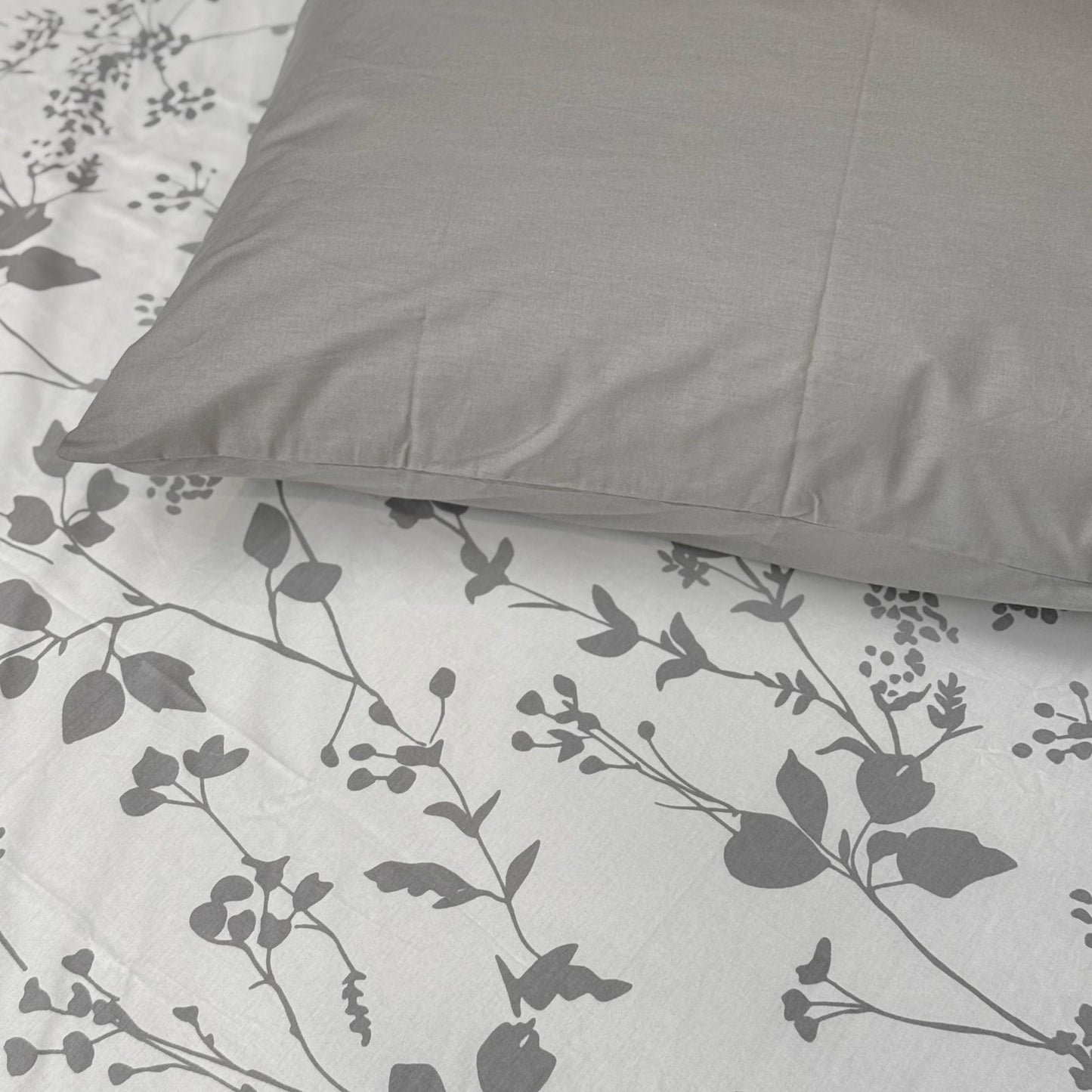 COMFYB 100% COTTON FITTED SHEET SET FLORAL