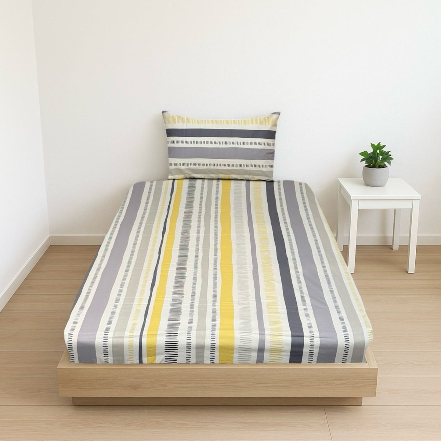 COMFYB 100% COTTON FITTED SHEET SET LINES