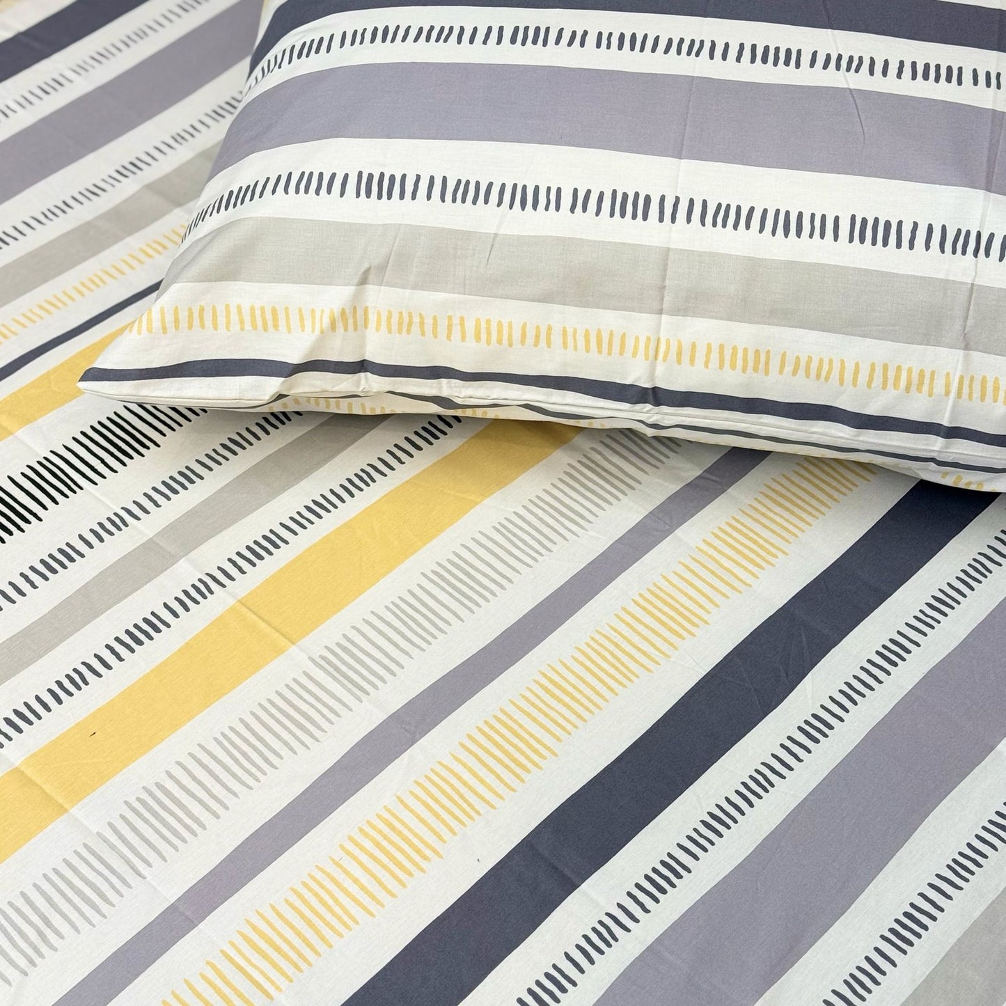 COMFYB 100% COTTON FITTED SHEET SET LINES