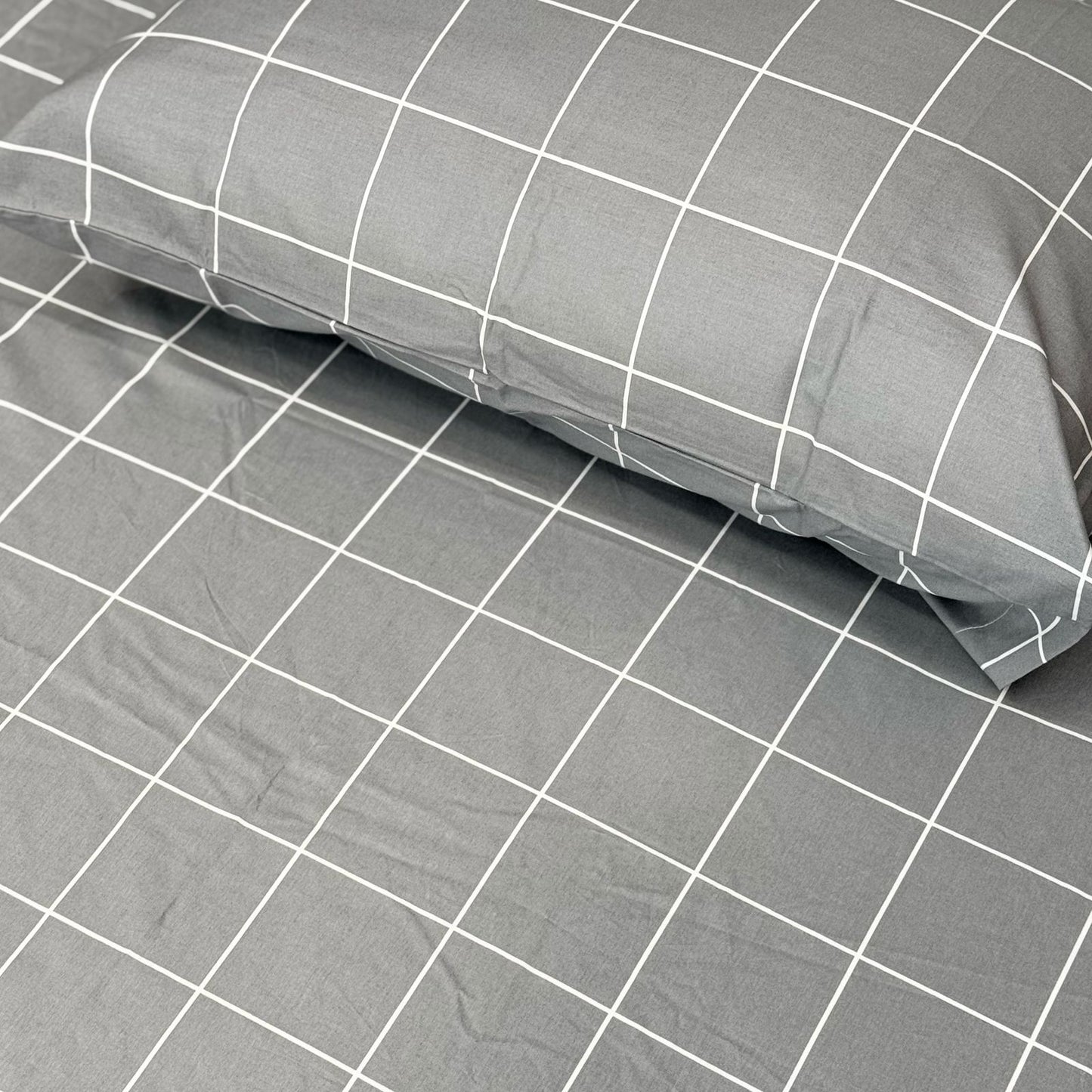 COMFYB 100% COTTON FITTED SHEET SET SQUARE