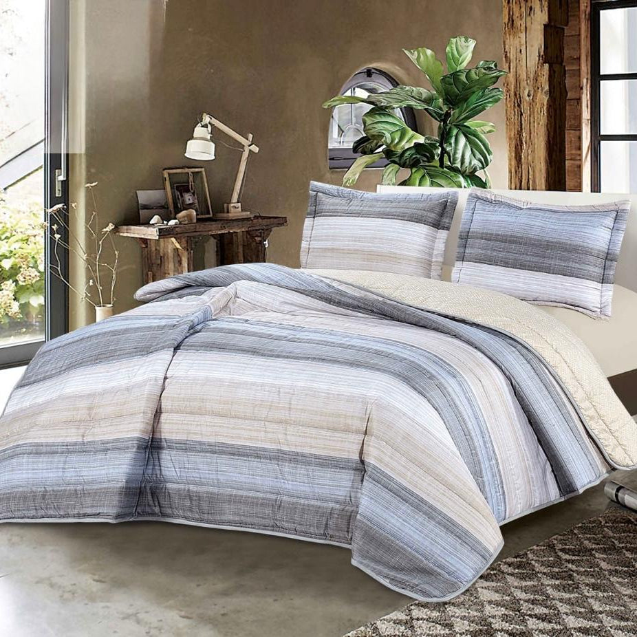 REZI MICROFIBER PRINTED BEDSPREAD NUA