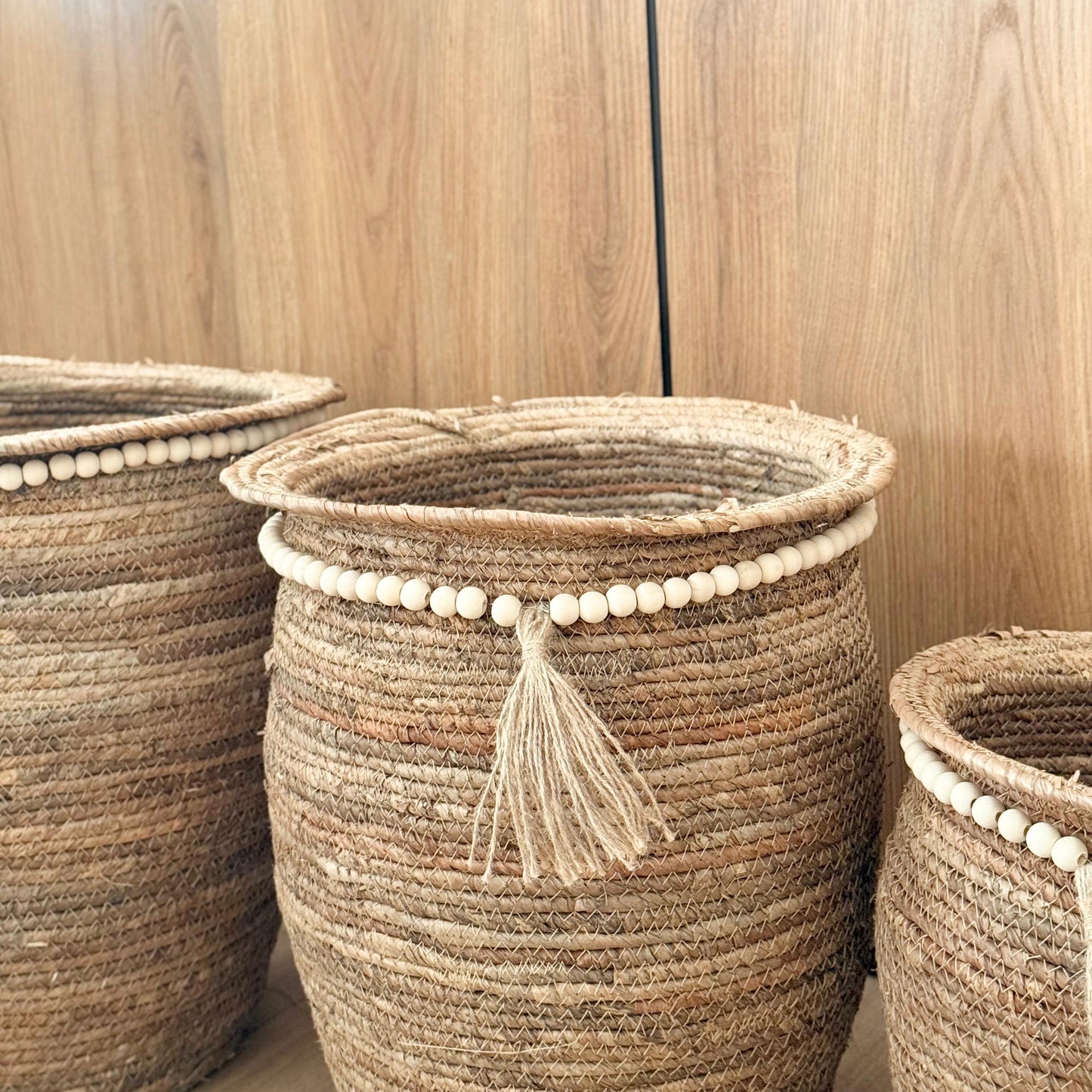 CURV STRAW STORAGE BASKET
