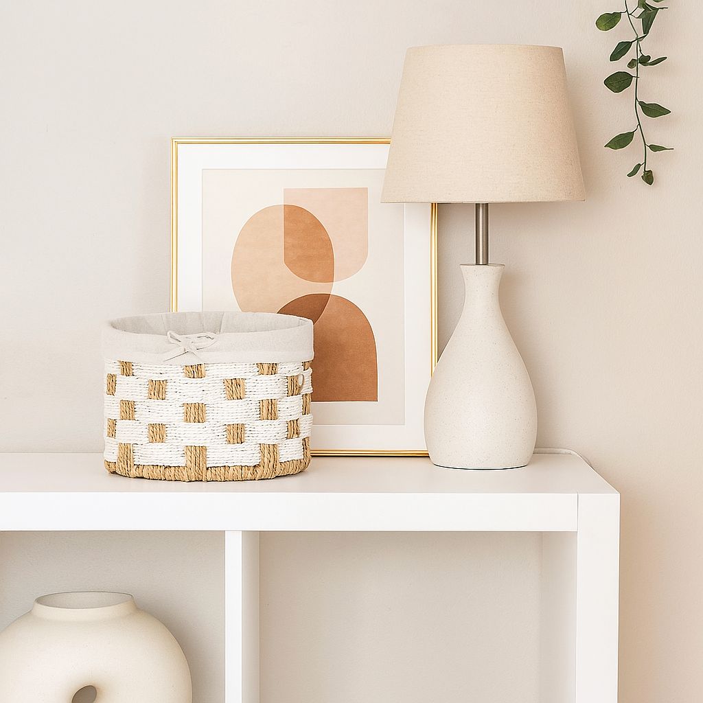 WOP STRAW STORAGE BASKET