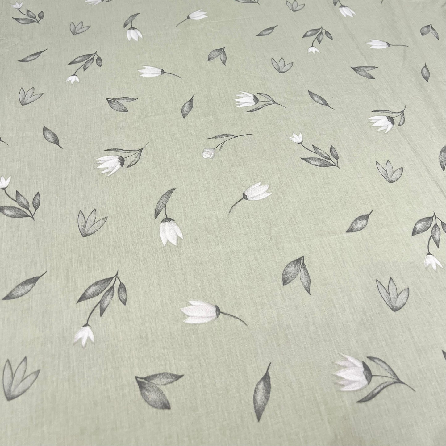 COMFYB 100% COTTON PRINTED FITTED SHEET SET MLEAVE