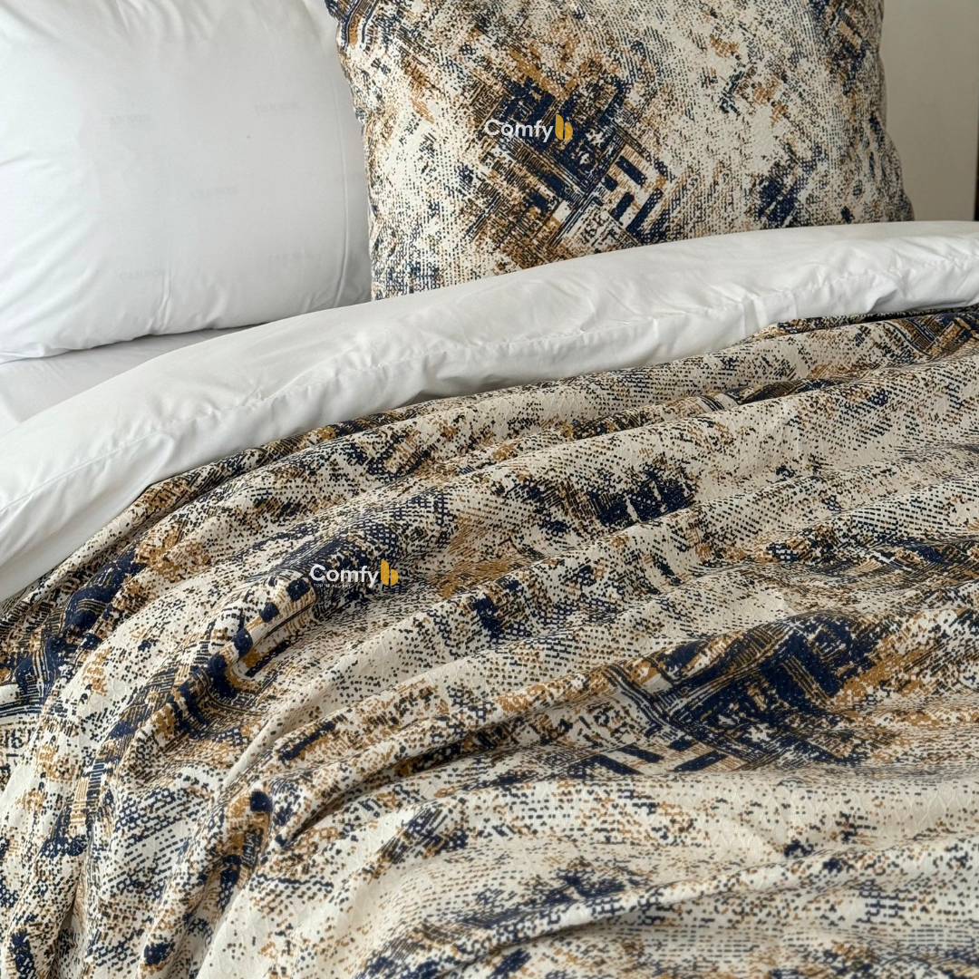 COMFYB 100% COTTON PRINTED PIKE BLANKET FENDS