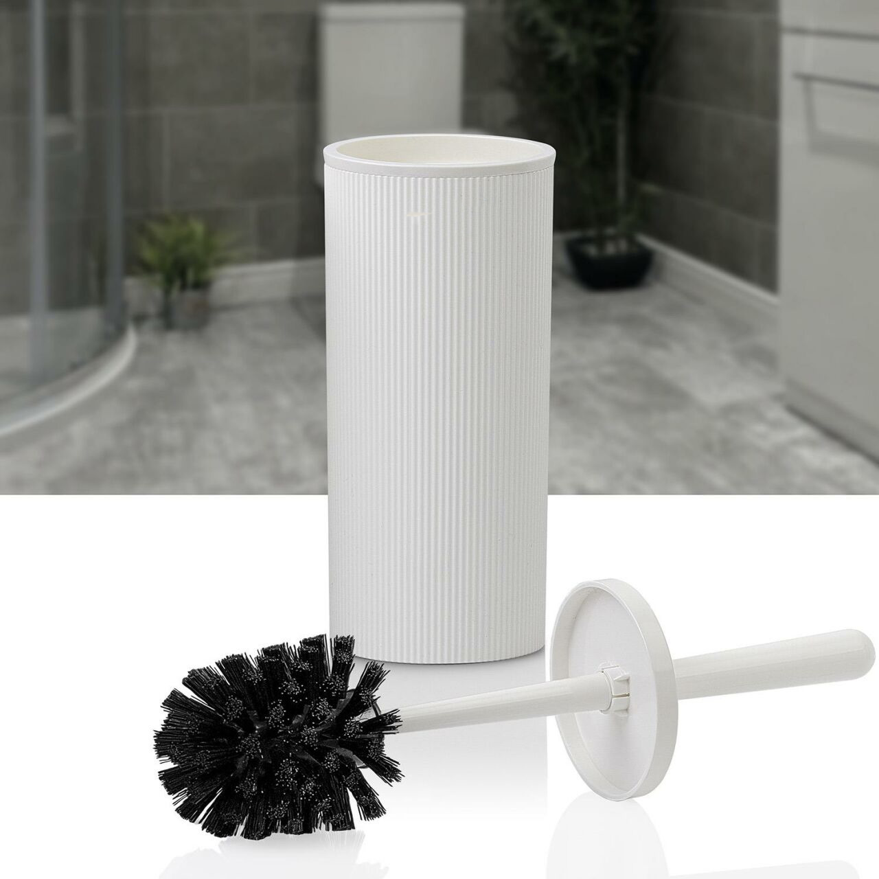 OKY MINA SOLID TOILET BRUSH HOLDER