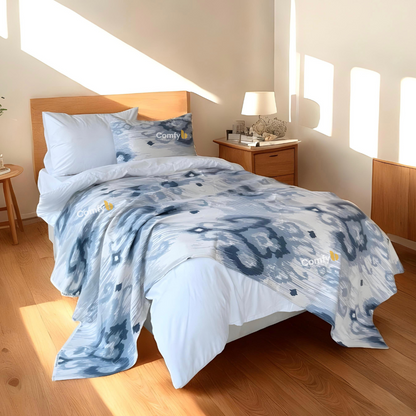 COMFYB 100% COTTON PRINTED PIKE BLANKET SPADES