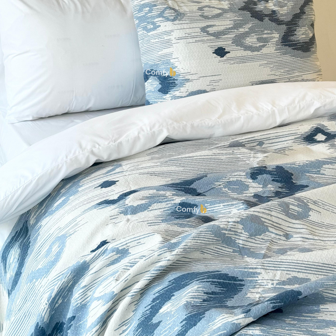 COMFYB 100% COTTON PRINTED PIKE PILLOWCASES SPADES 2 PIECES