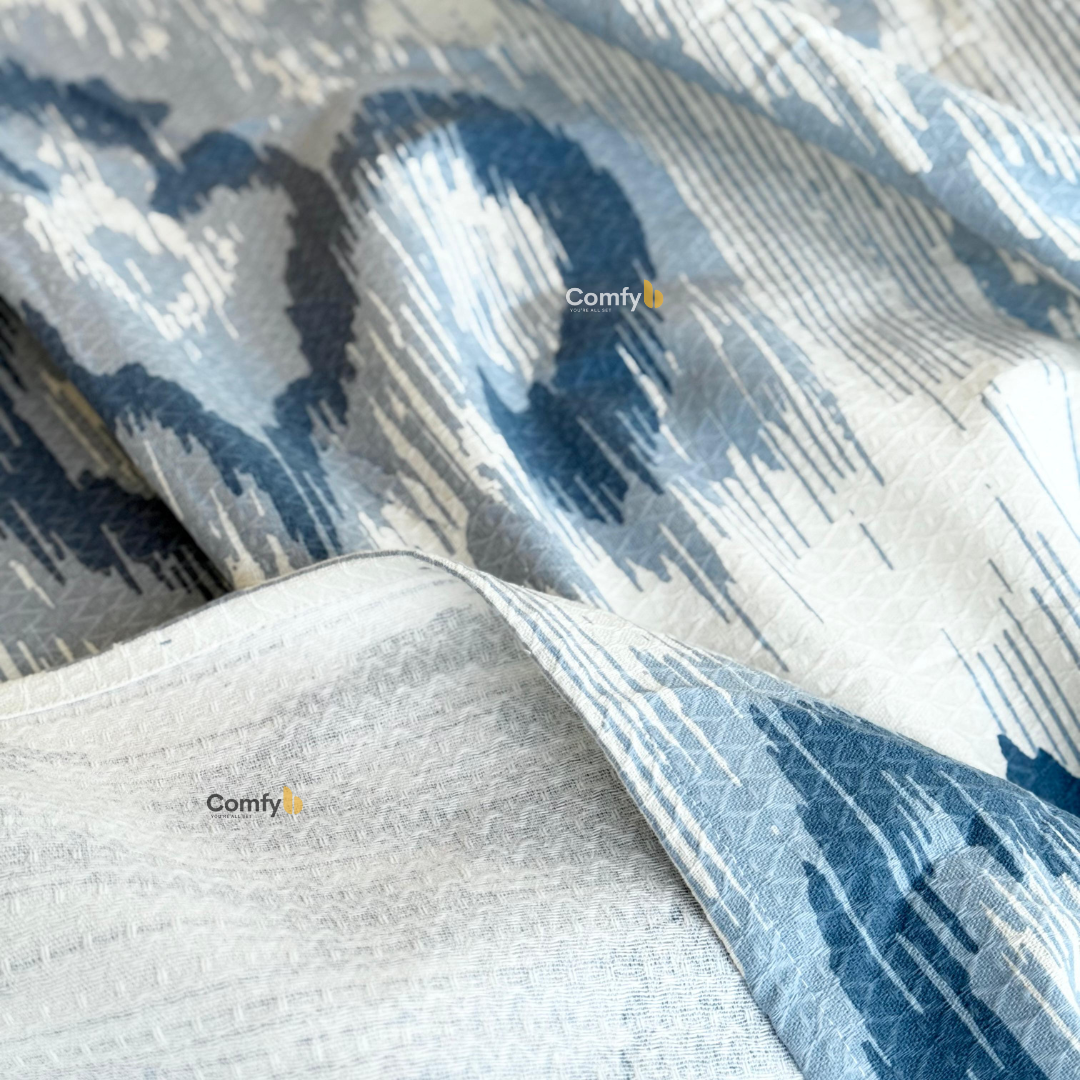 COMFYB 100% COTTON PRINTED PIKE BLANKET SPADES