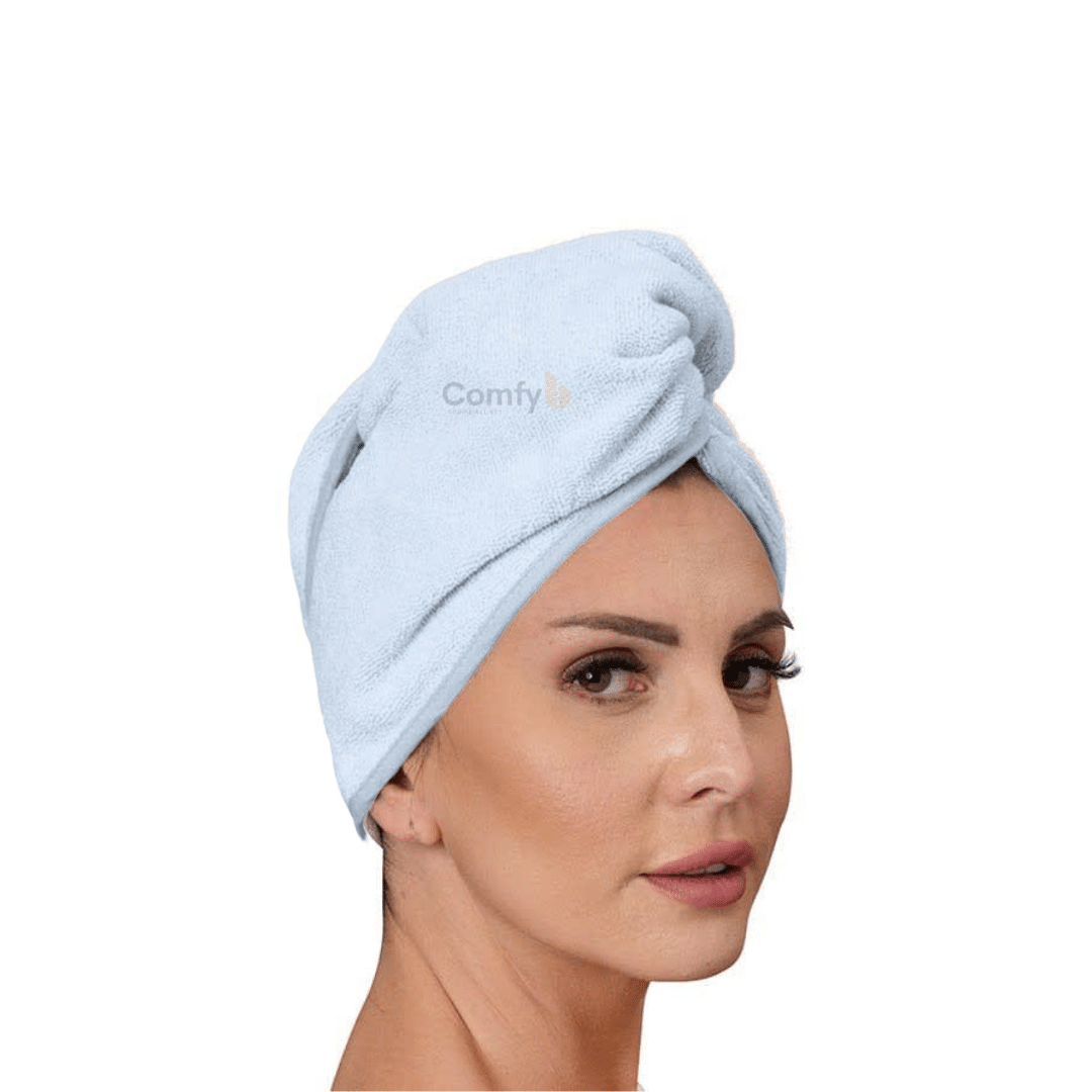 CANNON 100% COTTON HAIR TOWEL COLORFUL