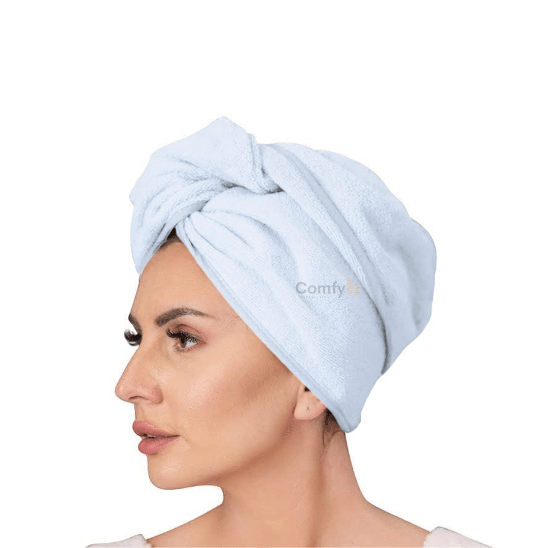 CANNON 100% COTTON HAIR TOWEL COLORFUL