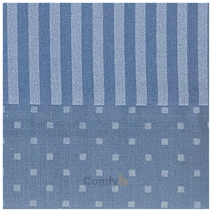CANNON DOTS & STRIPE POLY COTTON 50/50 SOLID BED SETS