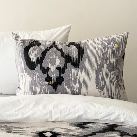 COMFYB 100% COTTON PRINTED PIKE PILLOWCASES SPADES 2 PIECES