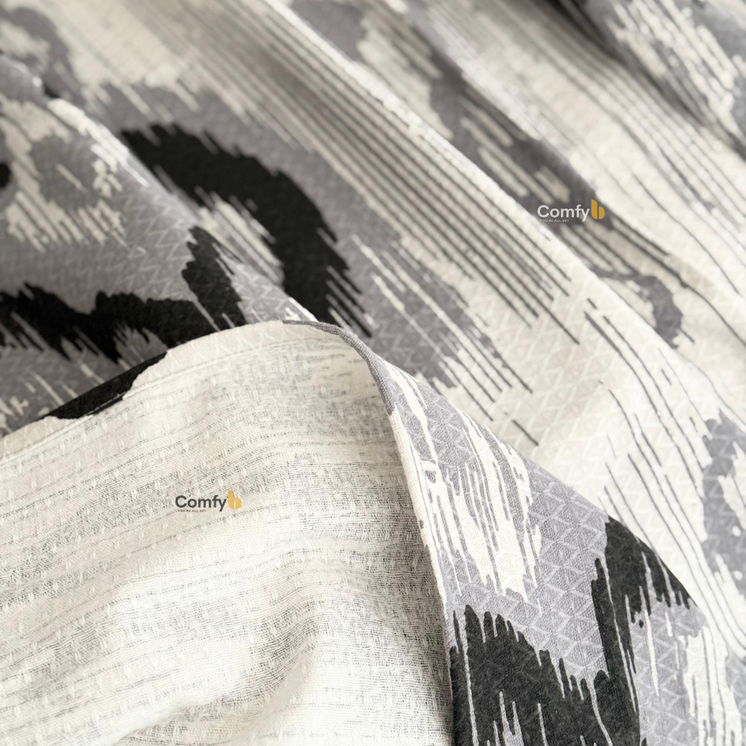 COMFYB 100% COTTON PRINTED PIKE BLANKET SPADES