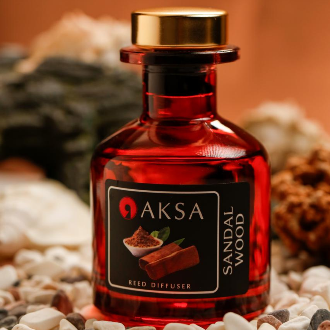 AKSA REED DIFFUSER 120ML SANDAL WOOD